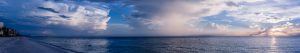 ocean and blue sky
